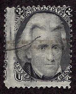 87 Used... CV $180.00... Parts of 2 Adjoining Stamps Visible