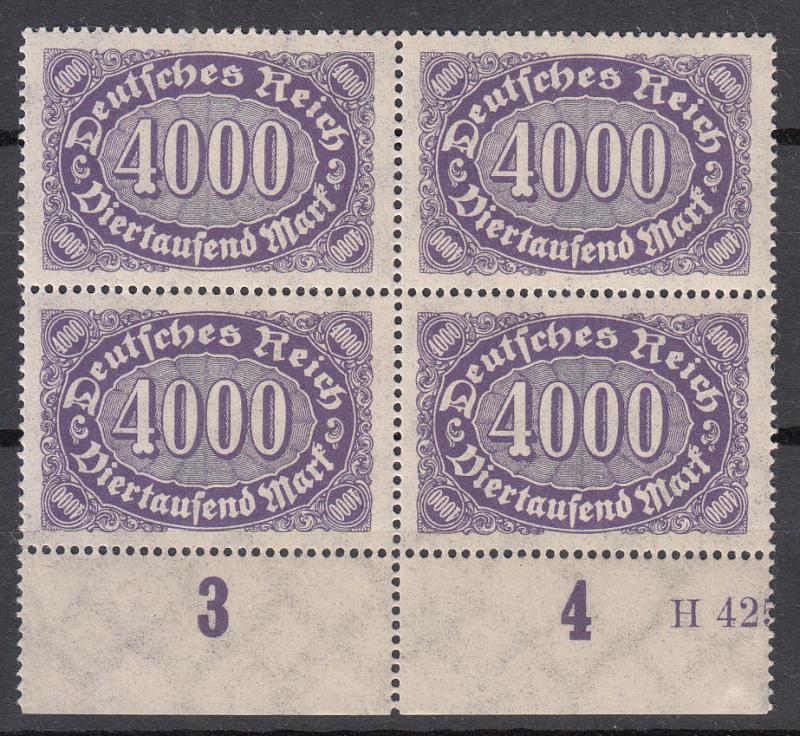 Germany-1923 Inflation \4000M\  Workers- Mi# 255-MNH- (2429)