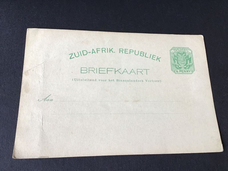 Zuid Afrik Republic Briefmark stamps cover Ref R28764