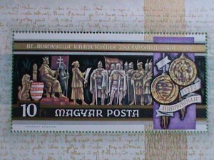 HUNGARY STAMP:1972-SC#2163-HUNGARIAN FAMOUS PAINTING. MILLENNIUM OF 750TH ANNIV: