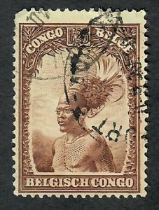 Belgian Congo #148 used single