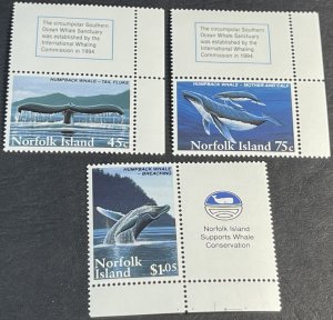 NORFOLK ISLAND # 573-575-MINT NEVER/HINGED--COMPLETE SET--1995