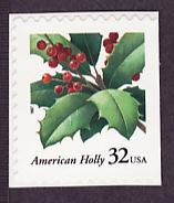 3177 American Holly self-adhesive single
