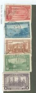 Canada #241-45  Single (Complete Set)