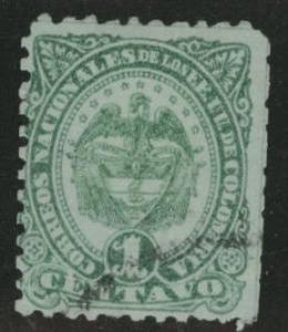 Colombia Scott 116 Used 1883 stamp