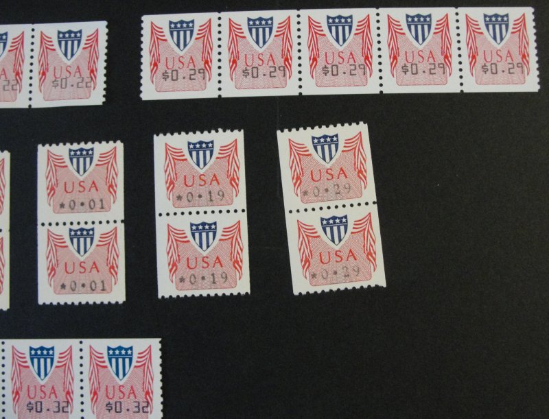 US CVP Stamps All MNH