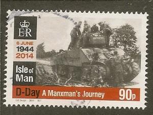 Isle of Man      Scott  1655    D-Day Invasion    Used