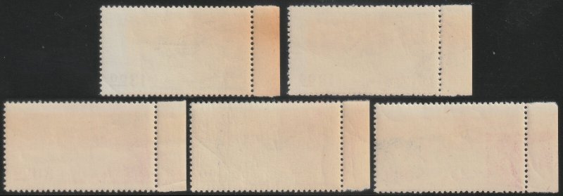 ✔️ US POSSESSIONS RYUKYUS 1951 - AIRMAIL - SC. C4/8 MNH MARGINS