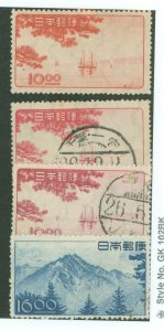 Japan #439-442  Single (Complete Set)