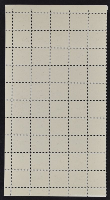 SWITZERLAND, RAILWAY STAMP 3 Fr. FROM 1948-57, HALF SHEET OF 50 MNH