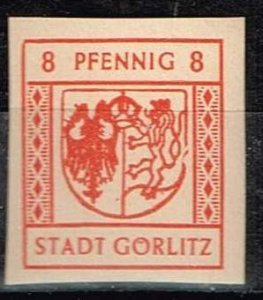 Local issue 1945,Sc.# MNH, Michel#3, District Goerlitz