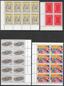 ALGERIA (86 Blocks) 695 Stamps ALL Mint Never Hinged Post Office Fresh!