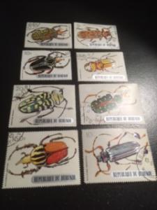 Burundi sc 306-321 u comp set Insects