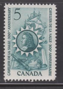 CANADA Scott # 446 MH - Cavelier De La Salle