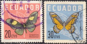 Ecuador # 680-683 Used