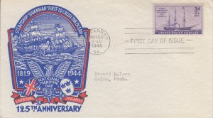 1944 Steamship Savannah  (Scott 923) Staehle TA FDC