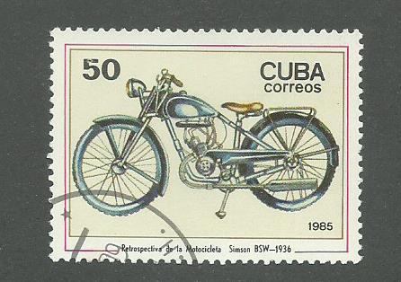 1985 Cuba Scott Catalog Number 2804 Used