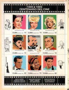 Cuba Scott 3688-96 Mint NH mini-sheet [TK729]