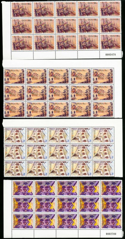 Macau Stamps # 812-15 XF Lot of 15 OG NH Scott Value $60.00