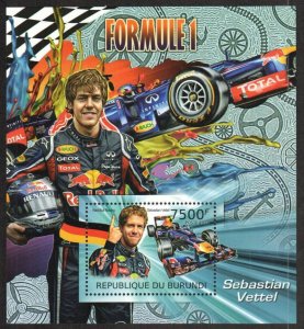 Burundi Stamp 1087  - Formula 1 Red Bull racing