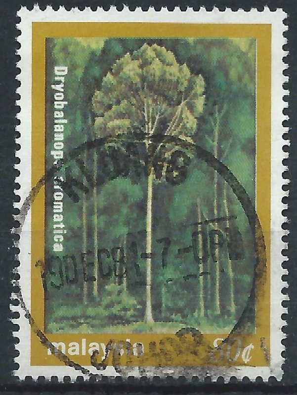 Malaysia 1981 - 80c Trees - SG234
