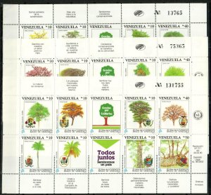 Venezuela Stamp 1436-1438  - Trees