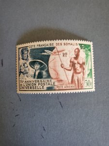 Stamps Somali Coast Scott #C18 hinged