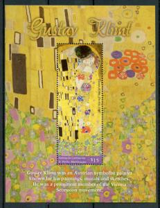 Grenada Grenadines 2017 MNH Gustav Klimt The Kiss 1v S/S Art Paintings Stamps