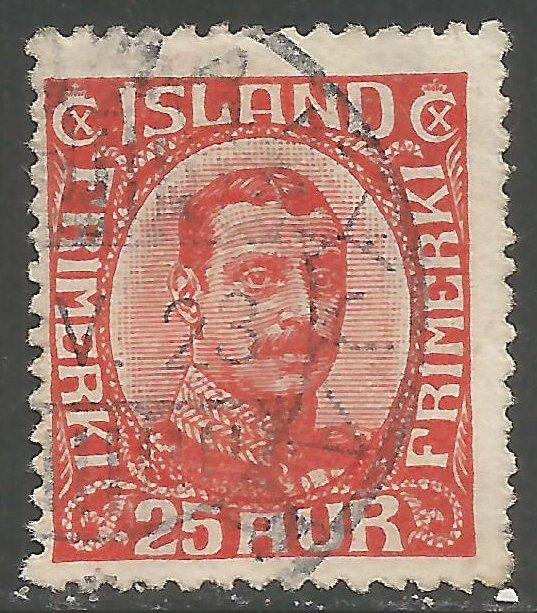 ICELAND 121 VFU 476C