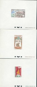 Cameroun - 41 Different Deluxe Proofs from 1965-1970