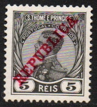 St. Thomas & Prince Islands Sc #107 Mint no gum