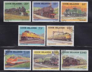 Cook Islands 858-865 Locomotives 1985