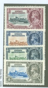 Straits Settlements #213-216 Unused Single (Complete Set)