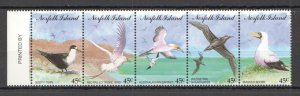 B0341 1994 Norfolk Island Fauna Birds #569-73 1Set Mnh