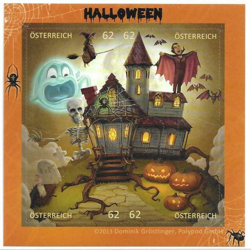 2013   AUSTRIA   -  SG.  MS 3254  -  HALLOWEEN  -  MNH