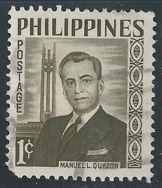 Philippines #812 1c Manuel Quezon