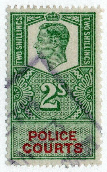 (I.B) George VI Revenue : Police Courts 2/-