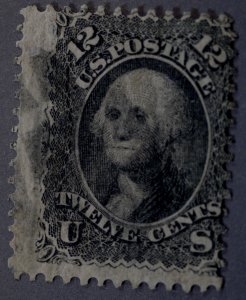 United States #97 12 Cent Washington Used Grill 9x16