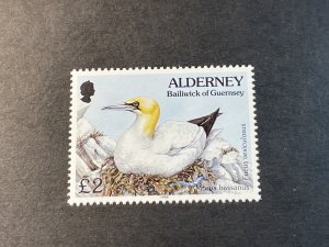 ALDERNEY # 87-MINT/NEVER HINGED----SINGLE----1994-95