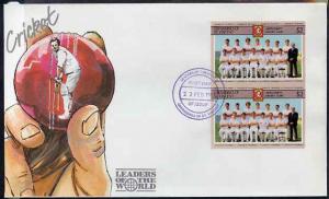 St Vincent - Grenadines 1985 Cricketers #3 - $2 Kent Team...