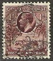 Gold Coast 99, used .  1928.  (G224)