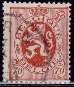 Belgium, 1929-32, Coat of Arms, 70c, sc#209, used