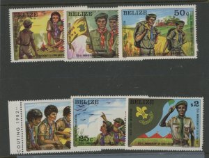 Belize #638-643 Mint (NH) Single (Complete Set)