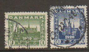 Denmark #159-60 Used