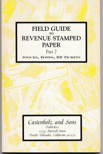 Field Guides Revenue Stamped Paper Part 1-7 Unused Complete Sets