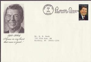 3897 Ronald Reagan cacheted FDC