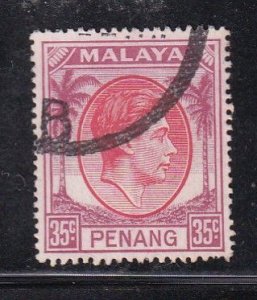 Malaya Penang 1949 Sc 17 35c Used