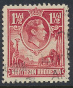 Northern Rhodesia  SG 29  SC# 29 Used    see detail and scan 