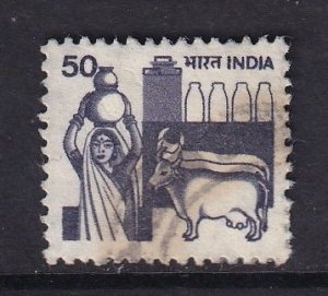 India   #914  used  1981  dairy industry  50p