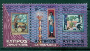 Cyprus 1975 EUROPA Stamps - Paintings MUH